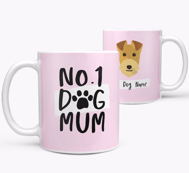 'No.1 Dog Mum' - Personalised {breedFullName} Mug